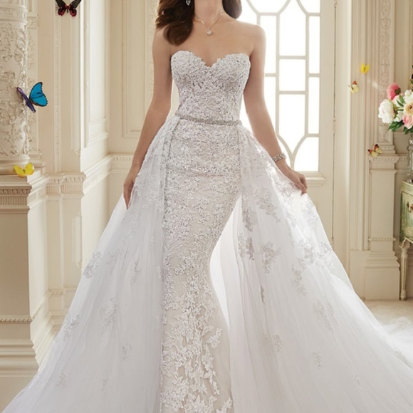 Sophia Tolli Maeve Dress & Overskirt - Picture 2 of 4